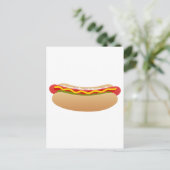 Hot Dog Briefkaart (Staand voorkant)