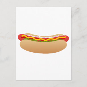 Hot Dog Briefkaart