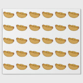 Hot Dog Bun Cadeaupapier (Vlak)