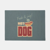 Hot Dog Deurmat (Voorkant)