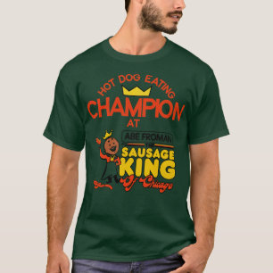 Hot Dog Eating Champion bij Abe Froman T-shirt