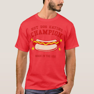 Hot Dog Eating Champion T-shirt