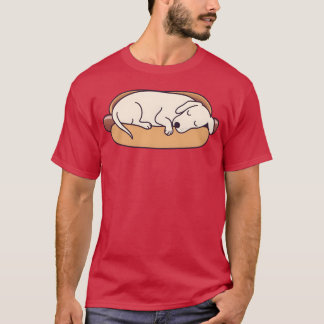 Hot Dog familie retro T-shirt