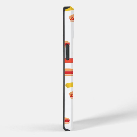 Hot Dog Fast Food Pattern Monogram Case-Mate iPhone Case (Achterkant / Rechts)