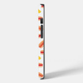 Hot Dog Fast Food Pattern  Monogram Case-Mate iPhone Case (Achterkant / Links)