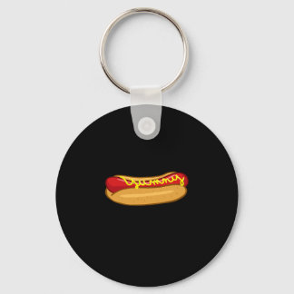 Hot dog funny hot dog lover performance  sleutelhanger