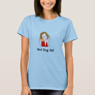 Hot Dog Girl-Shirt T-shirt