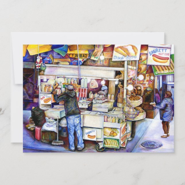 Hot Dog God, New York (Voorkant)