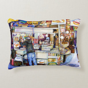 Hot Dog God, New York Accent Kussen