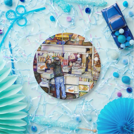 Hot Dog God, New York City Papieren Bordje (Feest)