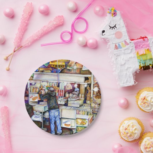 Hot Dog God, New York City Papieren Bordje (Feest)