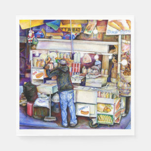 Hot Dog God, New York City Servetten