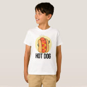 Hot Dog Grappige Snack Pun T-shirt (Voorkant volledig)