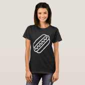 Hot Dog Junk Fast Food T-shirt (Voorkant volledig)