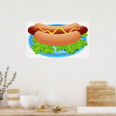 Hot Dog Poster (Keuken)