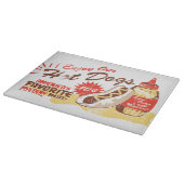 Hot Dog Retro Cutting Board Snijplank (Hoek)