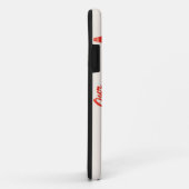 Hot Dog Retro iPhone Case (Achterkant/rechts)