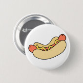 Hot Dog Ronde Button 5,7 Cm (Voorkant /achterkant)