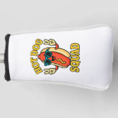 Hot Dog Squad Hot Dog Stand Team Hotdog Crew Golfheadcover (Voorkant)