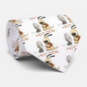 Hot Dog Stropdas (Opgerold)