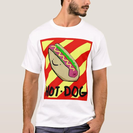 Hot Dog T-shirt (Voorkant)