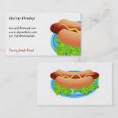 Hot Dog Visitekaartje (Voorkant / Achterkant)