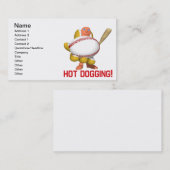 Hot Dogging Visitekaartje (Voorkant / Achterkant)