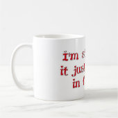 Hot Drink Koffiemok (Links)