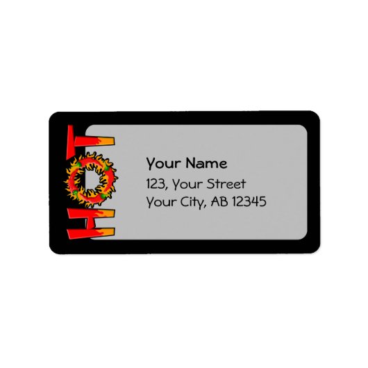 HOT ETIKET (Voorkant)