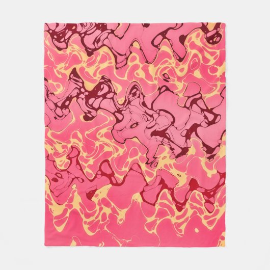 Hot Evening Fleece Deken (Voorkant)