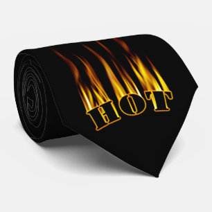 Hot Flames - Ontwerp Stropdas