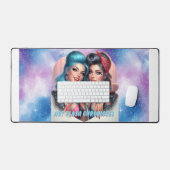 Hot Flash Chronicles Retro Grand Jeu Mousepad (Clavier et souris)