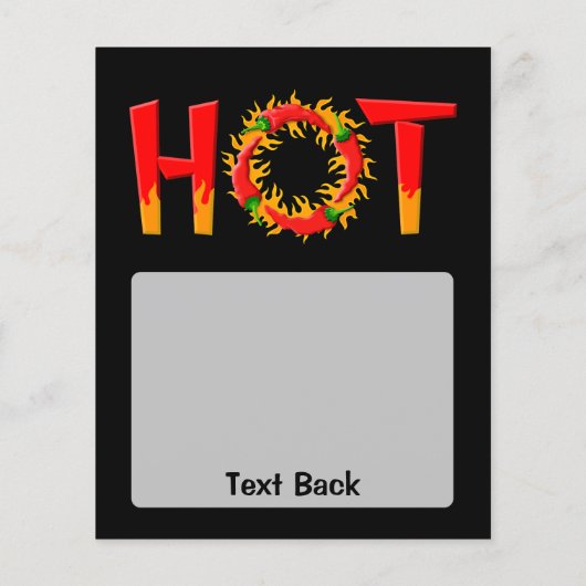 HOT FLYER (Achterkant)