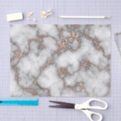Hot-Foil Roos Gold Marble Design Tissuepapier (Craft)