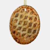 Hot-Fresh Apple Pie Keramisch Ornament (Rechts)