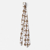 hot Fudge Ice Cream Sundae-desserts Stropdas (Achterkant)