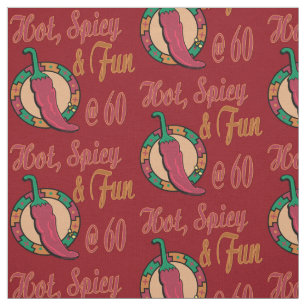 Hot, Fun en Spicy 60th Stof