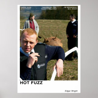 Hot Fuzz Zee-mijn Poster