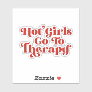 Hot Girls gaan naar therapie Sticker