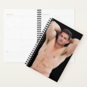 Hot Guy Gym Guy Big Biceps Weegtraining Lifter Planner (Display)