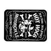 Hot Hogs 3" x 4" magneet (Horizontaal)