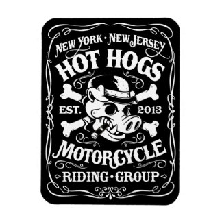 Hot Hogs 3" x 4" magneet