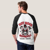 Hot-Hogs™ Classic Mannen Baseball Shirt (Achterkant volledig)