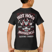 Hot Hogs™ Kinder Classic T-Shirt (Achterkant)