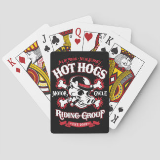 Hot Hogs™ Klassieke afspeelkaarten Pokerkaarten