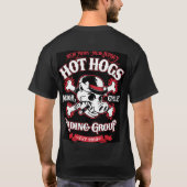 Hot Hogs™ Mannen T-Shirt (Achterkant)