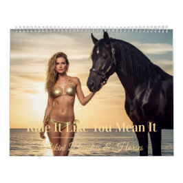 Hot Hooves & Bikini Moves – Sexy Paard Kalender