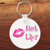 HOT HOT HOT LIPS DOOR SHARON SHARPE SLEUTELHANGER (Voorkant)