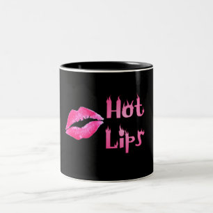 HOT HOT HOT LIPS DOOR SHARON SHARPE TWEEKLEURIGE KOFFIEMOK