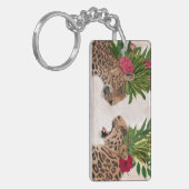 Hot House Leopards | A Paar Sleutelhanger (Voorkant Links)